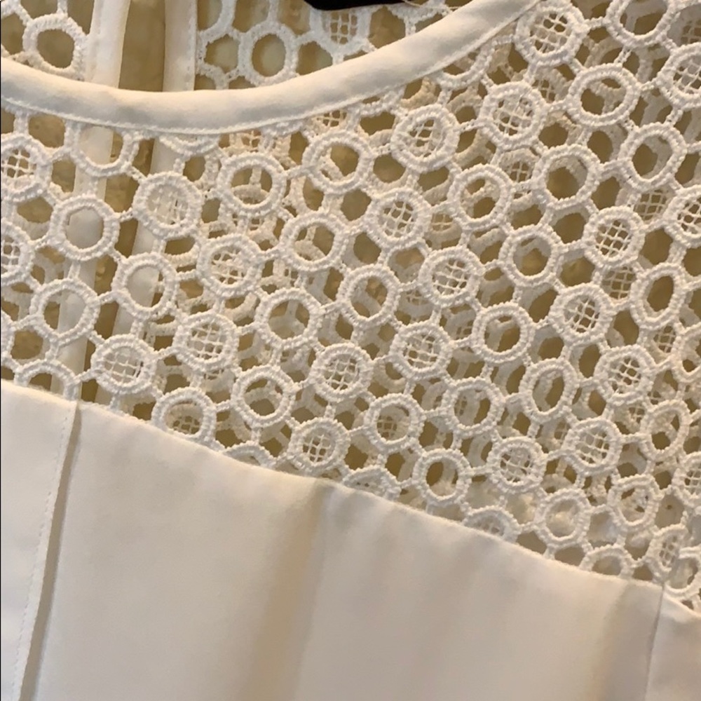 Zara White Basic Top - image 3